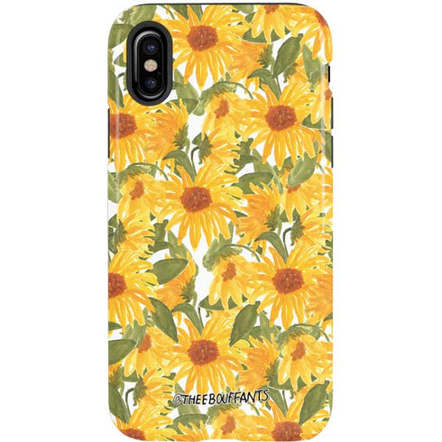 Bouffants and Broken Hearts Sunflowers iPhone XS Pro Case