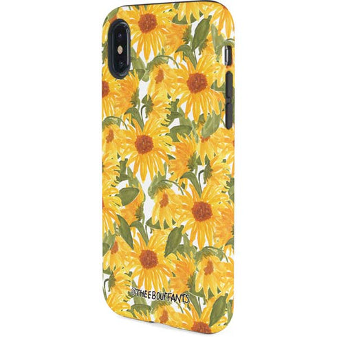 Bouffants and Broken Hearts Sunflowers iPhone XS Pro Case