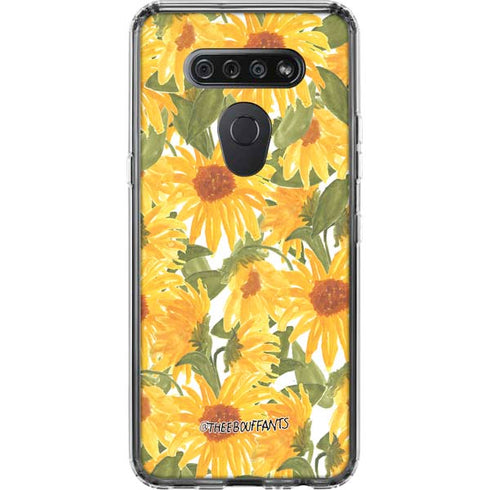 Bouffants and Broken Hearts Sunflowers LG K51/Q51 Clear Case