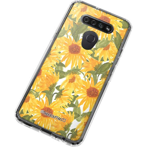 Bouffants and Broken Hearts Sunflowers LG K51/Q51 Clear Case