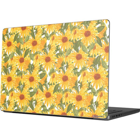 Bouffants and Broken Hearts Sunflowers MacBook Pro 14in (2021-24) Skin