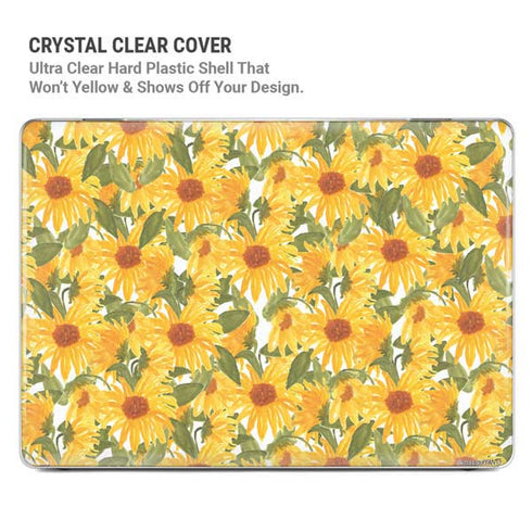 Bouffants and Broken Hearts Sunflowers MacBook Pro 16in (2021-25) Case plus Skin