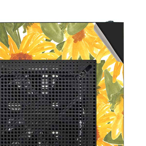 Bouffants and Broken Hearts Sunflowers NZXT H510 Compact ATX Mid-Tower Case Skin