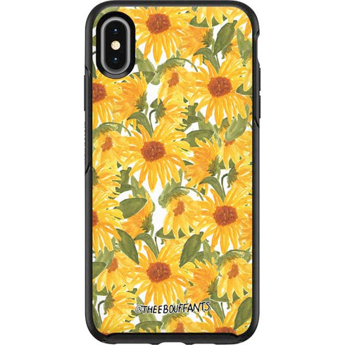 Bouffants and Broken Hearts Sunflowers Otterbox Symmetry iPhone Skin