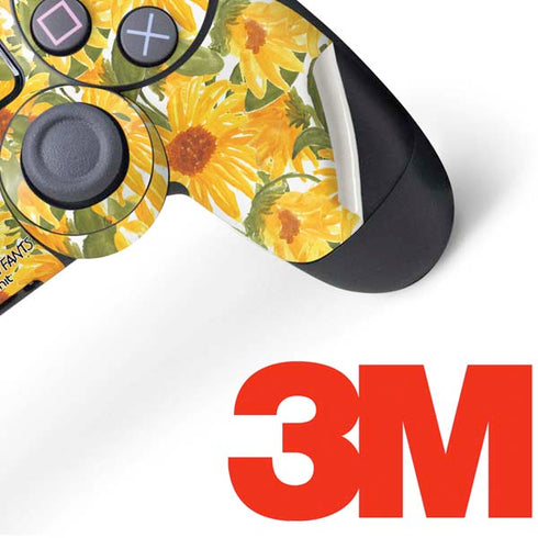 Bouffants and Broken Hearts Sunflowers PS4 Controller Skin
