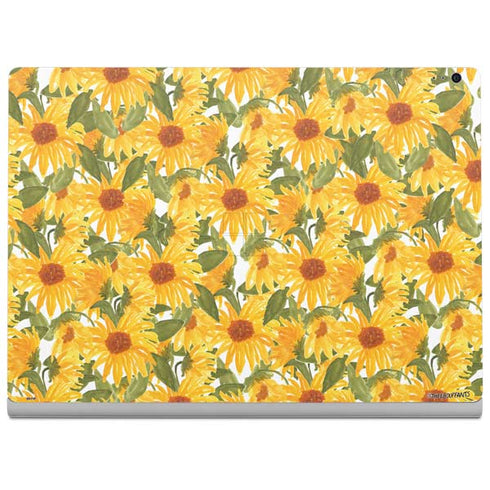 Bouffants and Broken Hearts Sunflowers Surface Book 2 13.5in Skin