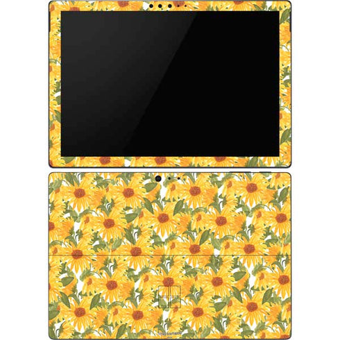 Bouffants and Broken Hearts Sunflowers Surface Pro 6 Skin