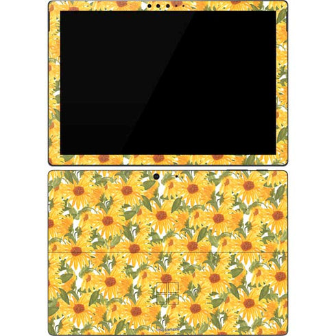 Bouffants and Broken Hearts Sunflowers Surface Pro 7 Skin