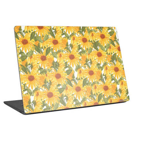 Bouffants and Broken Hearts Sunflowers Universal Laptop 13in (10.6 x 7.6in) Skin