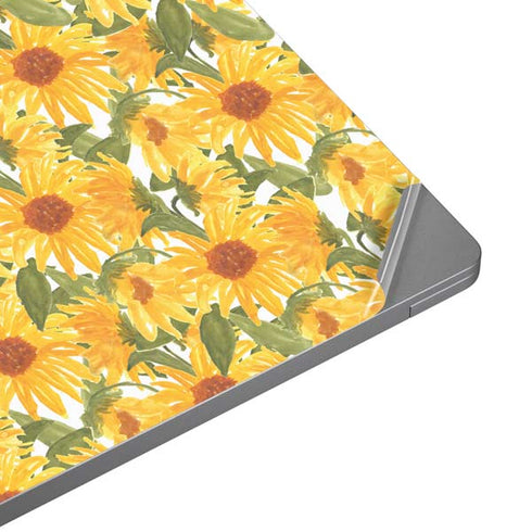 Bouffants and Broken Hearts Sunflowers Universal Laptop 18in (14.6 x 10.6in) Skin