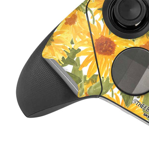 Bouffants and Broken Hearts Sunflowers Xbox Elite Wireless Controller Series 2 Skin