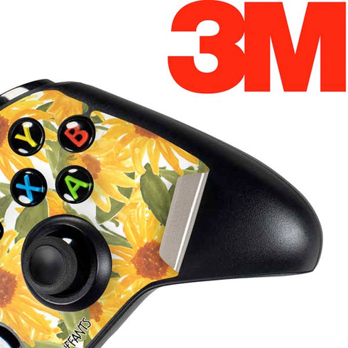 Bouffants and Broken Hearts Sunflowers Xbox One Controller Skin