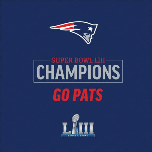 NFL Super Bowl LIII Champions Go Pats Nintendo 2DS XL (2017) Skin