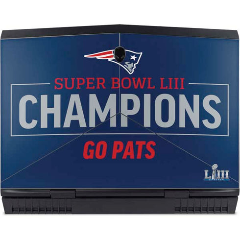 NFL Super Bowl LIII Champions Go Pats Dell Alienware Skin