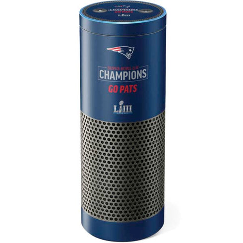 NFL Super Bowl LIII Champions Go Pats Amazon Echo Skin