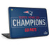 NFL Super Bowl LIII Champions Go Pats HP Chromebook Skin