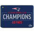 NFL Super Bowl LIII Champions Go Pats HP Chromebook Skin