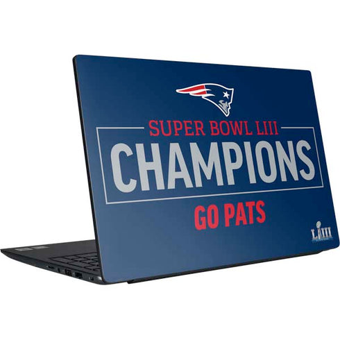 NFL Super Bowl LIII Champions Go Pats Dell Vostro Skin