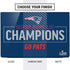 NFL Super Bowl LIII Champions Go Pats Dell Vostro Skin