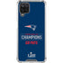 NFL Super Bowl LIII Champions Go Pats Galaxy A12 Clear Case