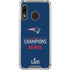 NFL Super Bowl LIII Champions Go Pats Galaxy A30 Clear Case