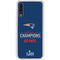 NFL Super Bowl LIII Champions Go Pats Galaxy A50 Clear Case