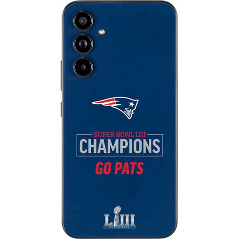 NFL Super Bowl LIII Champions Go Pats Galaxy A54 5G Skin