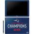 NFL Super Bowl LIII Champions Go Pats Galaxy Book 12in Skin