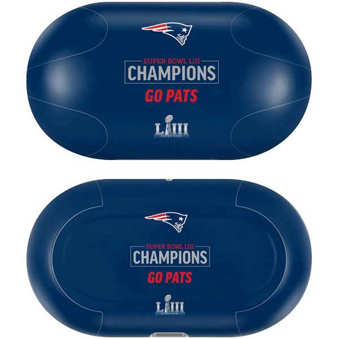 NFL Super Bowl LIII Champions Go Pats Galaxy Buds Plus Skin