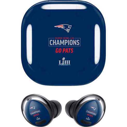 NFL Super Bowl LIII Champions Go Pats Galaxy Buds Pro Skin