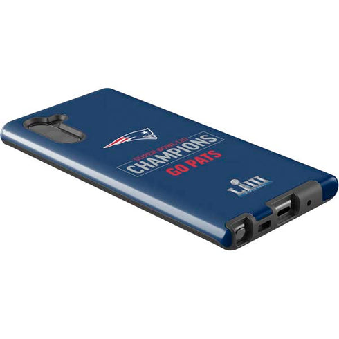 NFL Super Bowl LIII Champions Go Pats Galaxy Note 10 Pro Case