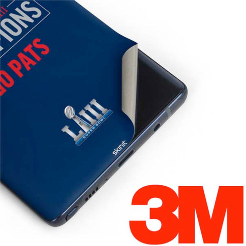 NFL Super Bowl LIII Champions Go Pats Galaxy Note 9 Skin