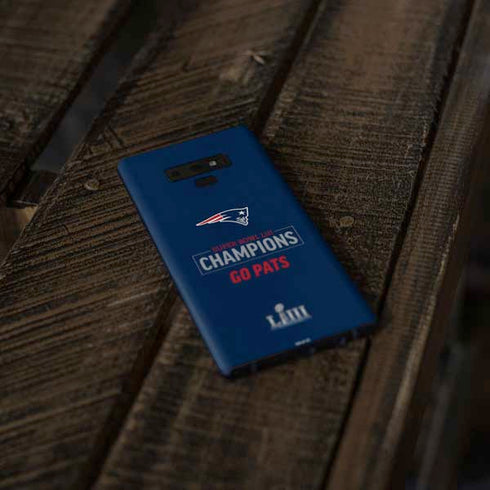NFL Super Bowl LIII Champions Go Pats Galaxy Note 9 Skin
