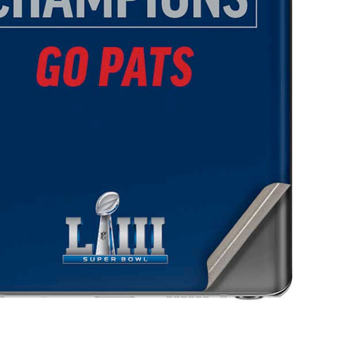 NFL Super Bowl LIII Champions Go Pats Galaxy Note20 5G Skin
