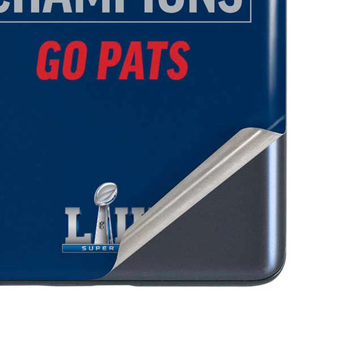 NFL Super Bowl LIII Champions Go Pats Galaxy S20 Fan Edition Skin