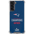 NFL Super Bowl LIII Champions Go Pats Galaxy S21 5G Clear Case