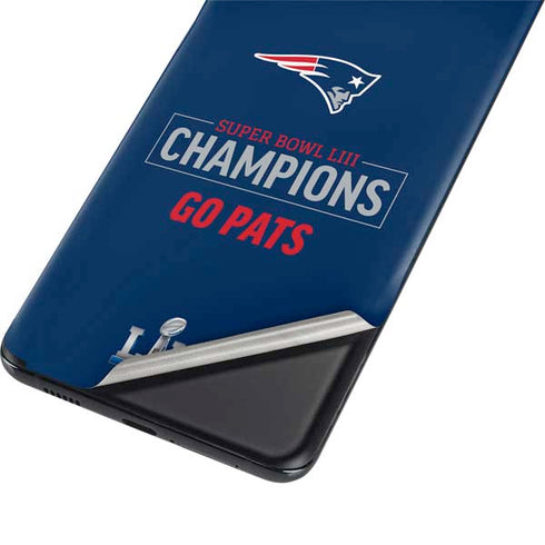 NFL Super Bowl LIII Champions Go Pats Galaxy S21 Plus 5G Skin