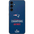 NFL Super Bowl LIII Champions Go Pats Galaxy S23 FE Skin