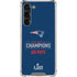 NFL Super Bowl LIII Champions Go Pats Galaxy S23 Plus Clear Case