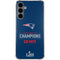 NFL Super Bowl LIII Champions Go Pats Galaxy S24 Plus Clear Case