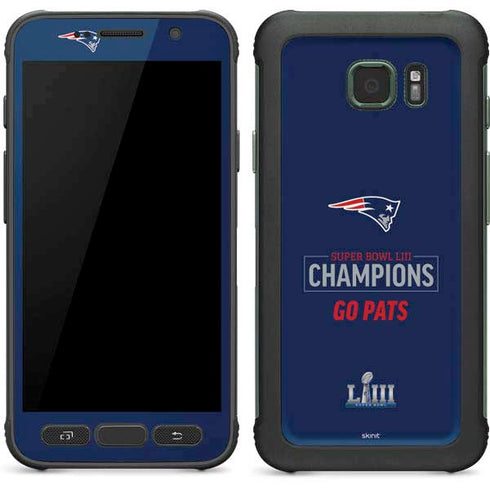 NFL Super Bowl LIII Champions Go Pats Galaxy S7 Active Skin