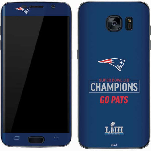 NFL Super Bowl LIII Champions Go Pats Galaxy S7 Skin