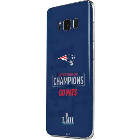 NFL Super Bowl LIII Champions Go Pats Galaxy S8 Skin