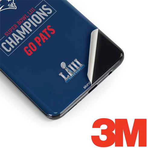 NFL Super Bowl LIII Champions Go Pats Galaxy S9 Plus Skin