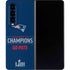 NFL Super Bowl LIII Champions Go Pats Galaxy Z Fold4 5G Skin