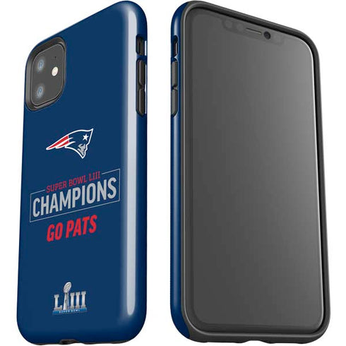 NFL Super Bowl LIII Champions Go Pats iPhone 11 Impact Case