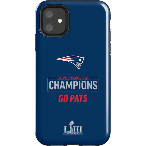 NFL Super Bowl LIII Champions Go Pats iPhone 11 Impact Case