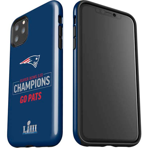 NFL Super Bowl LIII Champions Go Pats iPhone 11 Pro Max Impact Case