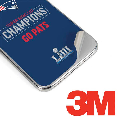 NFL Super Bowl LIII Champions Go Pats iPhone 11 Pro Max Skin
