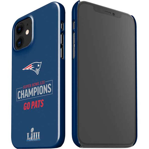NFL Super Bowl LIII Champions Go Pats iPhone 12 Mini Lite Case